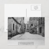 Rue des Marmousets Saint-Marcel Postkarte (Vorne/Hinten)