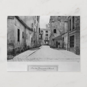 Rue des Marmousets Saint-Marcel Postkarte