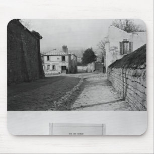 Rue-DES Saules, Paris, 1858-78 Mousepad