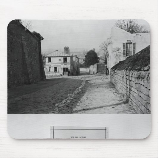 Rue-DES Saules, Paris, 1858-78 Mousepad (Vorne)