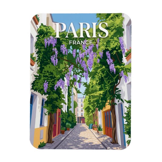 Rue des Thermopyles Frankreich Magnet (Vertikal)