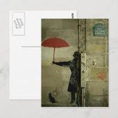 Rue du Chat qui peche Postkarte (Vorne/Hinten)