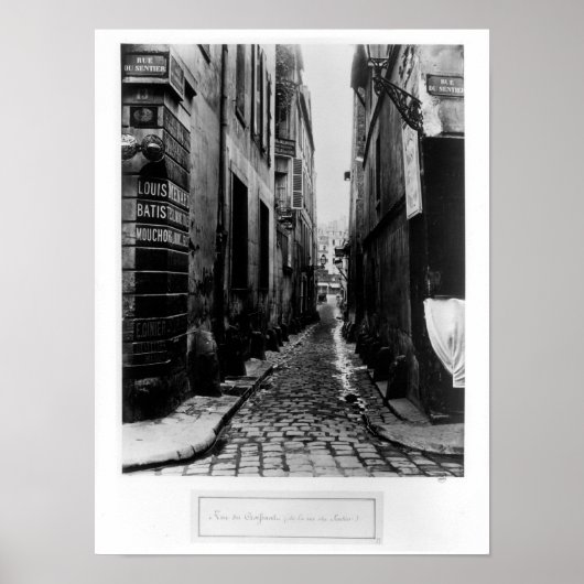 Rue du Croissant Poster (Vorne)