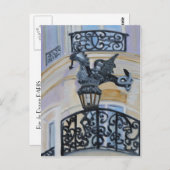 Rue du Dragon PARIS Postkarte (Vorne/Hinten)