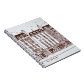 Rue du Dragon, Saint-Germain-des-Pres, Paris Notizblock (Rechte Seite)