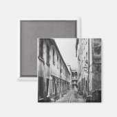 Rue du Fer-a-Moulin, Paris, 1858-78 Magnet (Vorderseite/Rückseite)