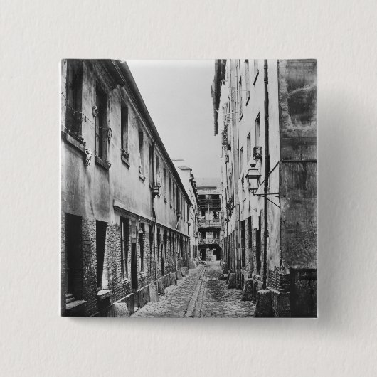 Rue du Fer-ein-Moulin, Paris, 1858-78 Button (Vorderseite)