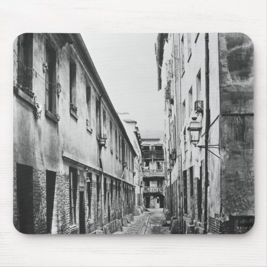 Rue du Fer-ein-Moulin, Paris, 1858-78 Mousepad (Vorne)