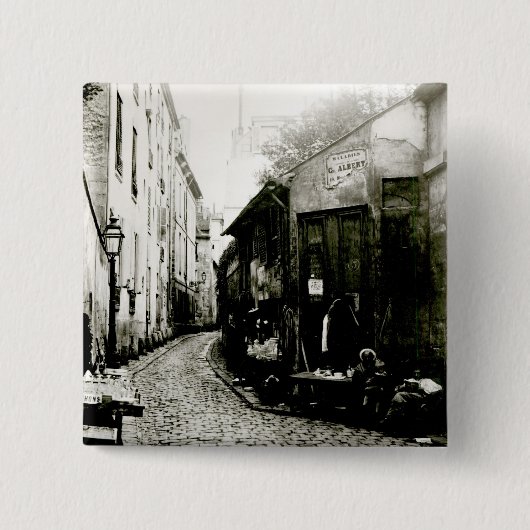 Rue du Jardinet und die Sackgasse Button (Vorderseite)