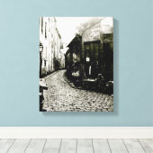 Rue du Jardinet und die Sackgasse Leinwanddruck (Insitu (Holzboden))