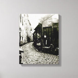 Rue du Jardinet und die Sackgasse Leinwanddruck