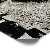 Rue du Jardinet und die Sackgasse Poster (Ecke)