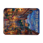 Rue du Petit-Champlain Kanada Magnet (Horizontal)