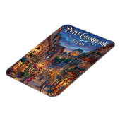 Rue du Petit-Champlain Kanada Magnet (Linke Seite)