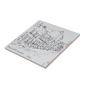 Rue du Petit Champlain, Quebec, Kanada Fliese (Seite)