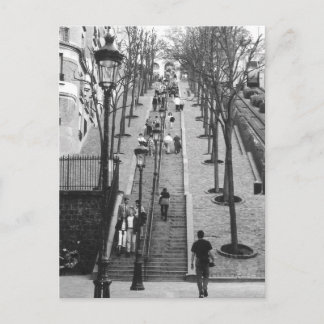 Rue Foyatier, Montmartre, Paris Postcard Postkarte