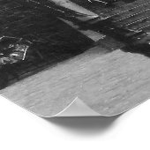 Rue Foyatier, Montmartre, Pariser Poster (Ecke)