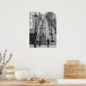 Rue Foyatier, Montmartre, Pariser Poster (Küche)