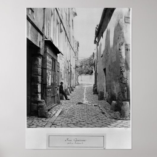 Rue Gracieuse, Rue Daubenton, Paris Poster (Vorne)