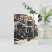 Rue la fontaine postkarte (Stehend Vorderseite)