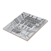 Rue Louis Gassin, Old Nice| Nizza, Frankreich Fliese (Seite)