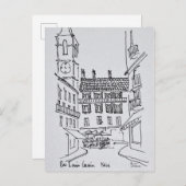 Rue Louis Gassin, Old Nice | Nizza, Frankreich Postkarte (Vorne/Hinten)