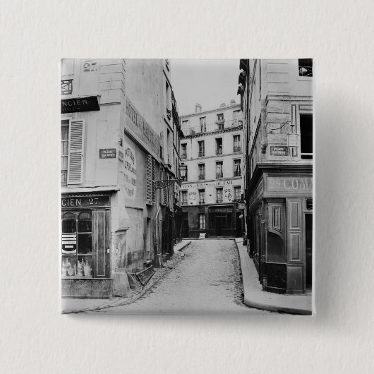 Rue Maitre Albert Paris, 1858-78 Button (Vorderseite)