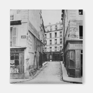 Rue Maitre Albert Paris, 1858-78 Magnet