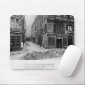 Rue Maitre Albert Paris, 1858-78 Mousepad (Mit Mouse)