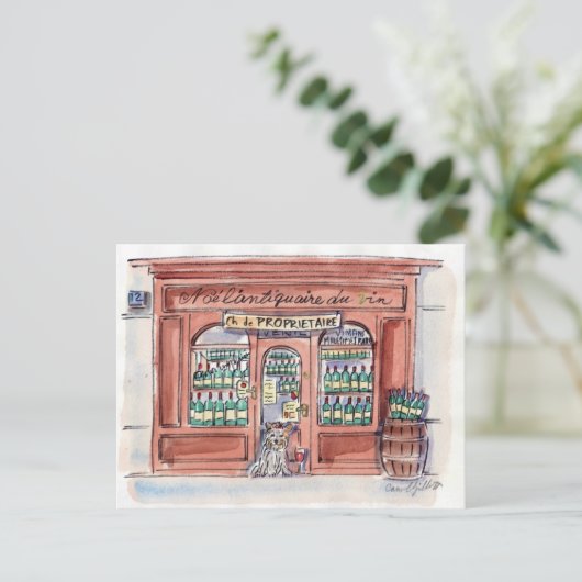 Rue Malar, Paris Postkarte (Stehend Vorderseite)