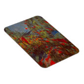 Rue Montorgueil mit Flaggen von Claude Monet Magnet (Rechte Seite)