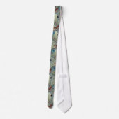Rue Mosnier mit Flags Manet Painting Necktie Krawatte (Rückseite)