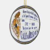 Rue Orleans Tile Mural Keramikornament (Rechts)