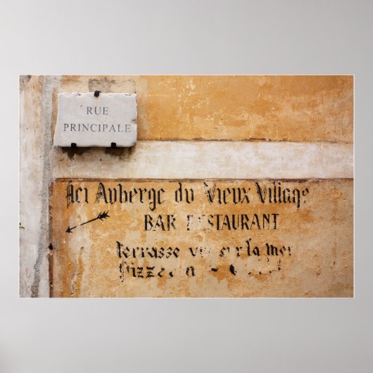 Rue Principale Poster (Vorne)