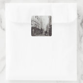 Rue Saint-Severin Quadratischer Aufkleber (Tasche)
