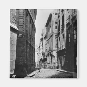 Rue Serpente, Paris, 1858-78 Magnet