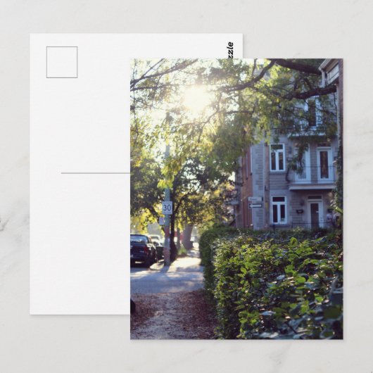 Rue Sicard Postkarte (Vorne/Hinten)