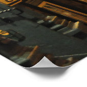 Rue St. Louis Horse Gezeichnet Carriage Quebec Pos Poster (Ecke)