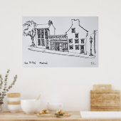 Rue St. Paul Old Town | Montreal, Kanada Poster (Küche)