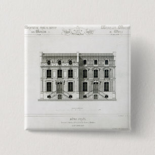 RueBalzac der Hotel-Prives, 10 u. 12, Paris Button