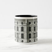 RueBalzac der Hotel-Prives, 10 u. 12, Paris Zweifarbige Tasse (Mittel)