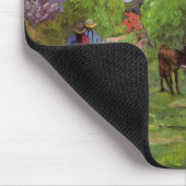 "Ruede Tahiti" - Paul Gauguin Mousepad (Ecke)