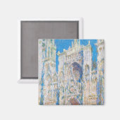 Ruen Cathedral (Sonnenlicht), Monet Magnet (Vorderseite/Rückseite)