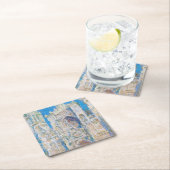 Ruen Cathedral (Sonnenlicht), Monet Rechteckiger Pappuntersetzer (Vor Ort)