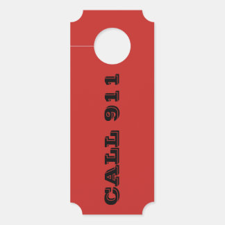 RUF 911 TÜR-HANGERS VON EZaZleMan - RETTE LIVES Türanhänger