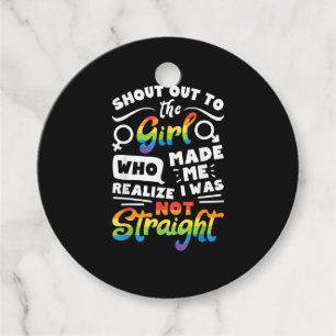 Ruf an das Mädchen Lesbischer Stolz LGBT T-Shirt G Geschenkanhänger