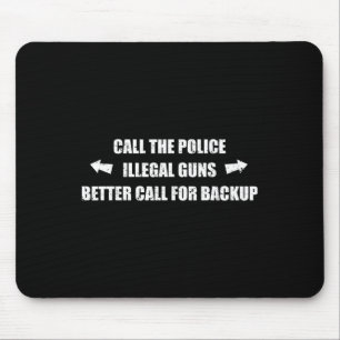Ruf an für lustige Backup-Workout-Gym-Bodybuilding Mousepad