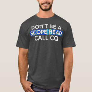 Ruf CQ Funny HAM Radio Etiquette for Old HAM T-Shirt