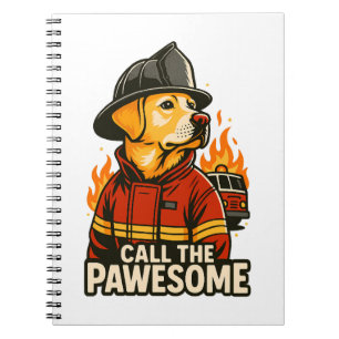Ruf den Pawesome Pet Humor an Notizblock