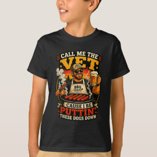 Ruf den Tierarzt an, weil ich diese Hunde einschlä T-Shirt